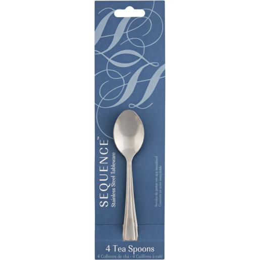 Sequence Tea Spoon Set 4 Piece