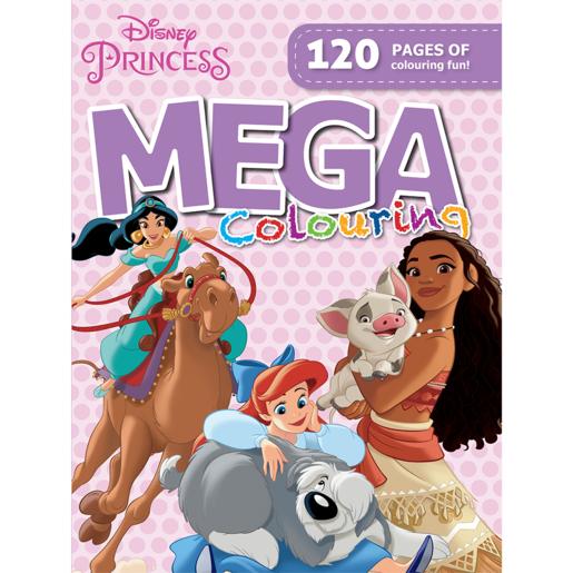 Princess Mega Colouring Book 120 Pages