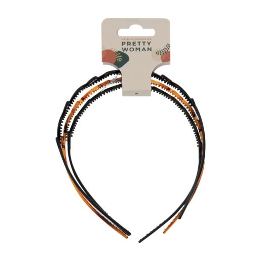 Pretty Woman Curl Alice Band Set 3 Piece