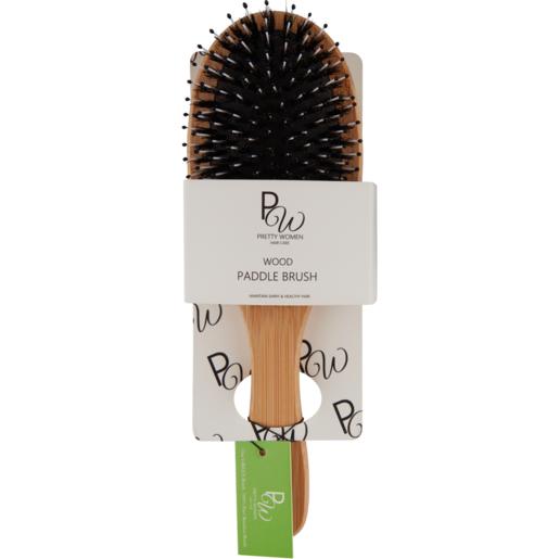 Pretty Woman Wood Paddle Brush