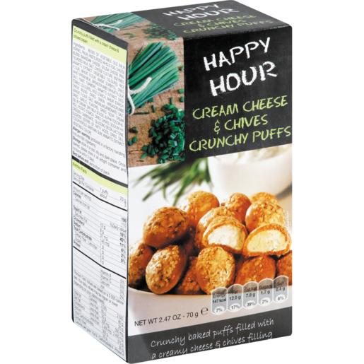Happy Hour Cheese & Chives Snack 70g