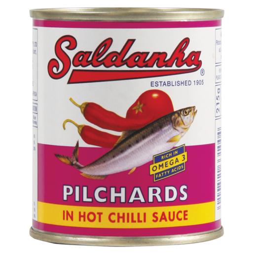 Saldanha Hot Chilli Pilchards Can 215g
