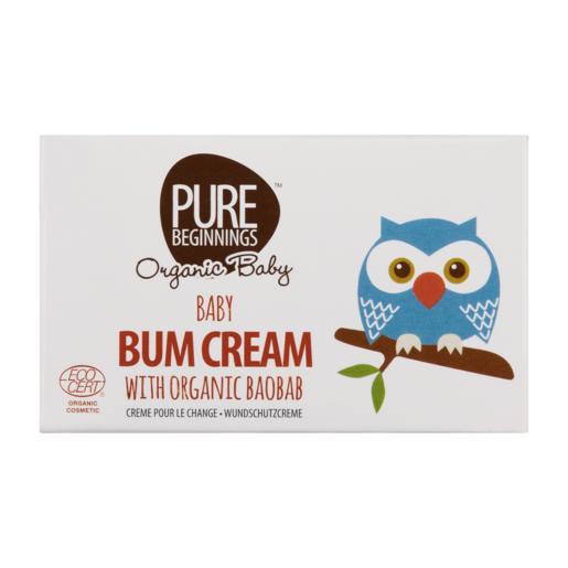 Pure Beginnings Organic Baobab Baby Bum Cream 125ml