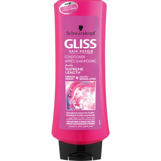 Schwarzkopf Gliss Supreme Length Conditioner 400ml