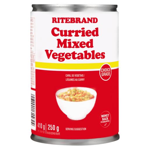 Ritebrand Curried Mixed Vegetables 410g