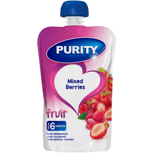 Purity Mixed Berries Fruit Puree 6 Months+ 110ml