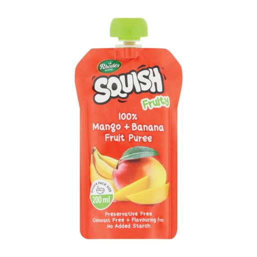 Rhodes Squish Mango & Banana Flavoured Puree Baby Food 200ml