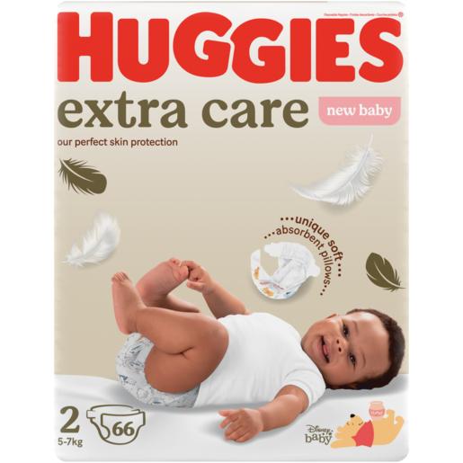 Huggies Gold New Baby Size 2 Disposable Nappies 66 Pack