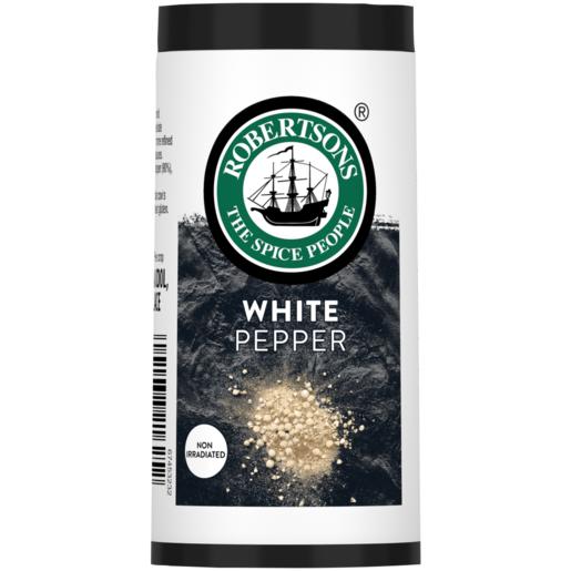 Robertsons White Pepper 50g
