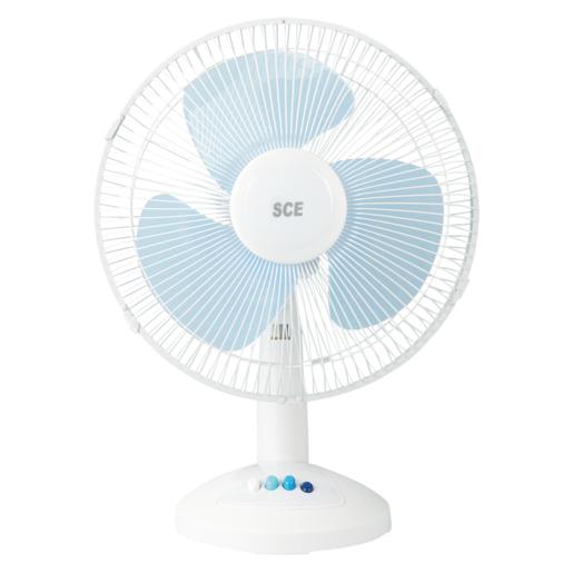 SCE Plastic Desk Fan 30cm