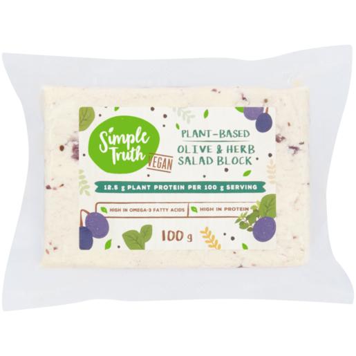 Simple Truth Plant-Based Olive & Herb Salad Block 100g