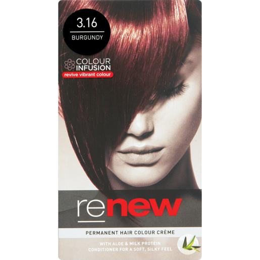 Renew Burgundy 3.16 Permanent Hair Colour Créme 50ml