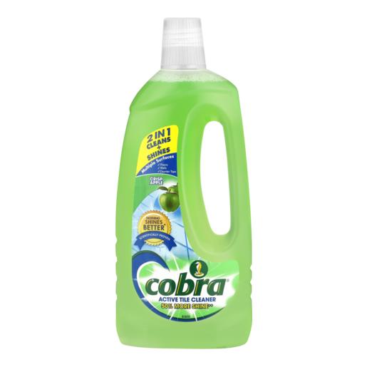 Cobra 2-In-1 Crisp Apple Active Tile Cleaner 750ml