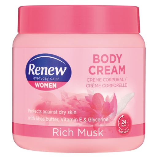 Renew Rich Musk Body Cream 500ml