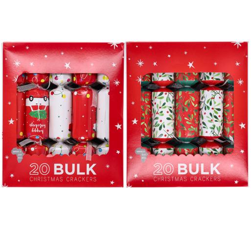 Bulk Christmas Crackers 20 Pack (Assorted Item – Supplied At Random)