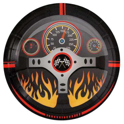 Racing Fun Paper Plates 8 Pack