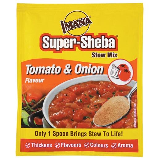 Imana Super-Sheba Tomato & Onion Flavoured Stew Mix 55g