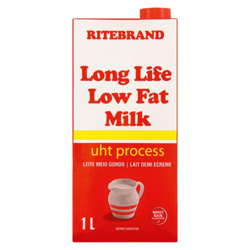 Ritebrand Long Life Low Fat Milk 1L