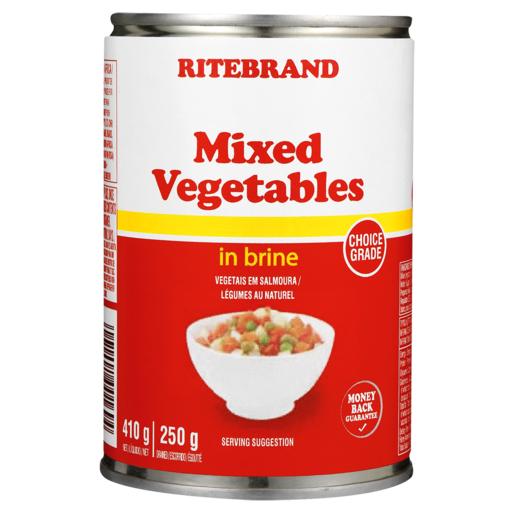 Ritebrand Mixed Vegetables 410g