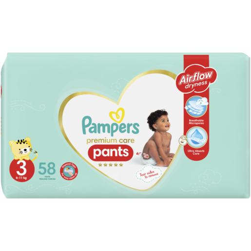 Pampers Premium Care Size 3 6-11kg Pants 56 Pack