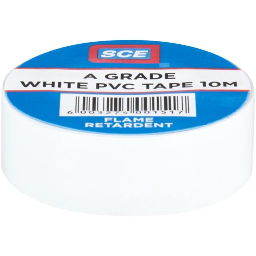 SCE White Insulation Tape 10m