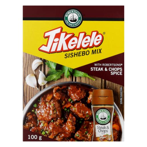 Robertsons Jikelele All in One Sishebo Mix with Robertsons Steak and Chops Spice 100g