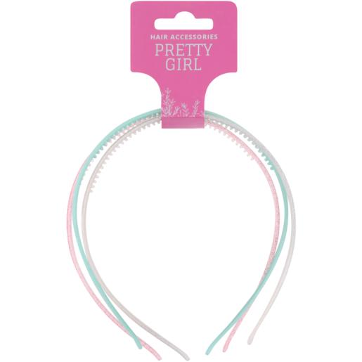 Pretty Girl Glitter Unicorn Alicebands 3 Pack