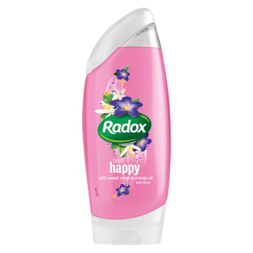 Radox Feel Happy With Sweet Violet & Orange Oil Bodywash 250ml