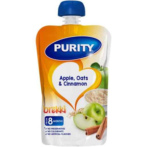 Purity Apple, Oats & Cinnamon Brekki Puree 8 Months+ 110ml