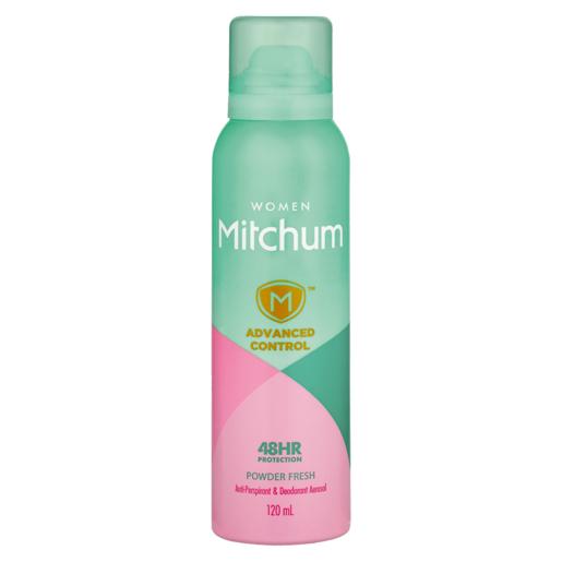Mitchum Women Powder Fresh Ladies Body Spray Anti-Perspirant 120ml