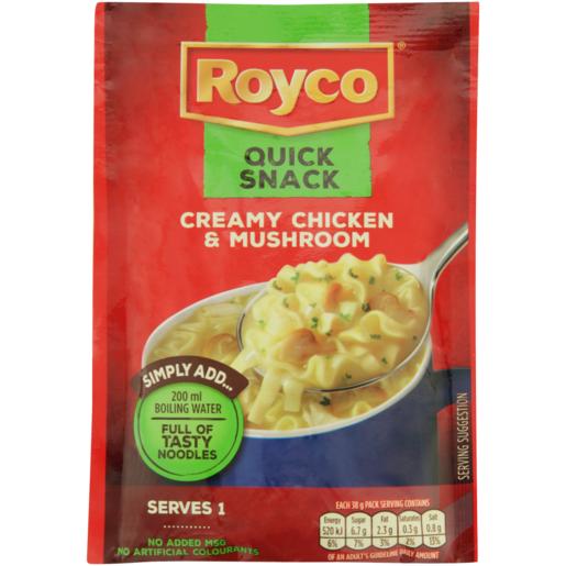 Royco Quick Snack Creamy Chicken & Mushroom Sauce 38g