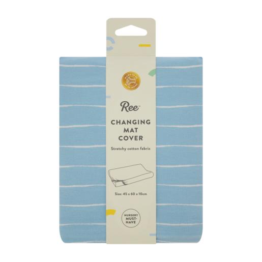 Ree Blue Changing Mat Cover