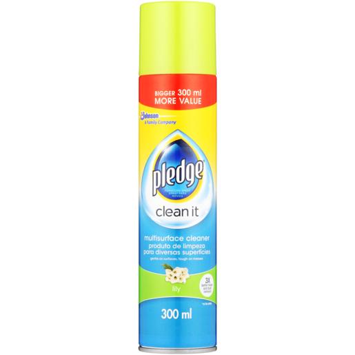Pledge Clean It Lily Multi-Surface Cleaner 300ml