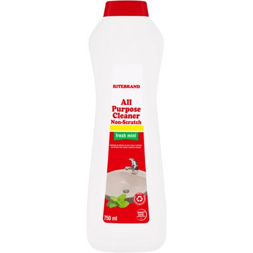Ritebrand Fresh Mint Scented Non-Scratch All Purpose Cleaner 750ml