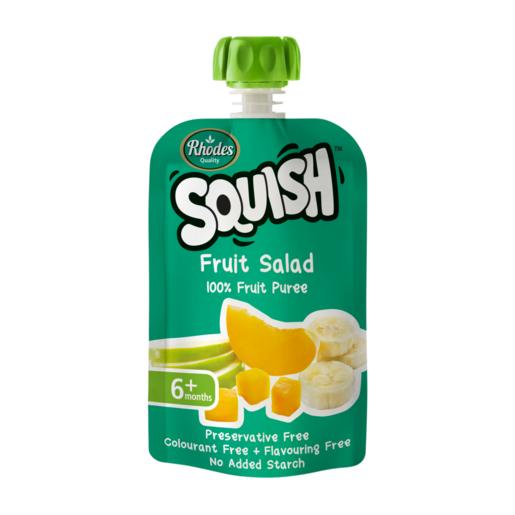 Rhodes Squish Fruit Salad Fruit Puree 6 Months+ Pouch 110ml