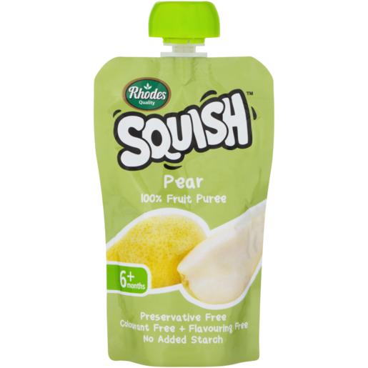 Rhodes Squish Pear 100% Fruit Puree 110ml
