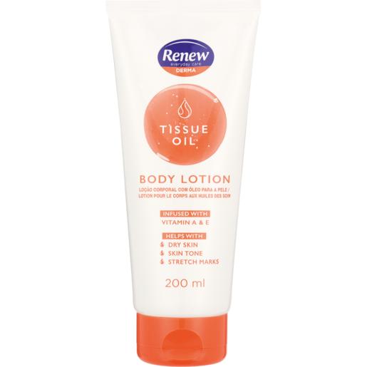 Renew Derma Body Lotion With Tissue Oil 200ml