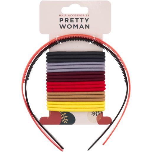 Pretty Women Alice Band With Elastic 20 Pieces