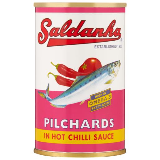 Saldanha Hot Chilli Pilchards Can 155g