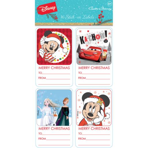 Creative Stationery Disney Christmas Stick-on Labels
