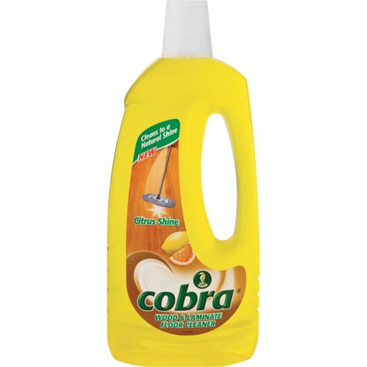 Cobra Citrus Shine Wood & Laminate Floor Cleaner 750ml