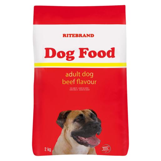 Ritebrand Beef Flavour Dog Food 2kg