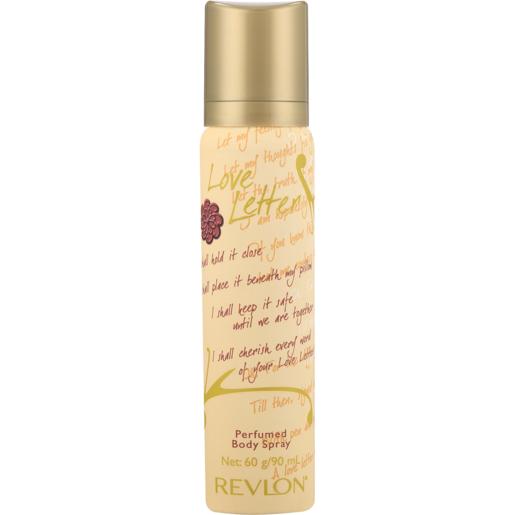 Revlon Love Letter Ladies Perfumed Body Spray 90ml