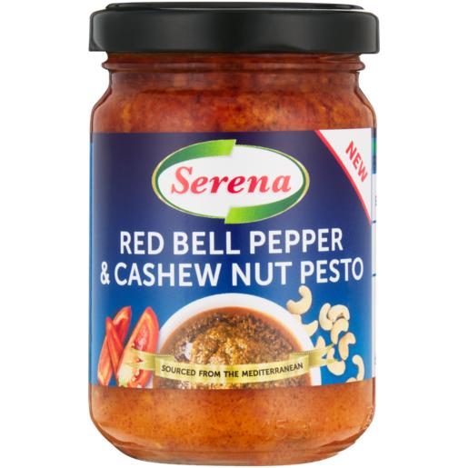 Serena Red Bell Pepper & Cashew Nut Pesto Jar 140g