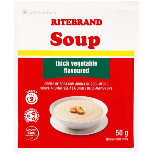 Ritebrand Thick Vegetable Flavoured Instant Soup 50g