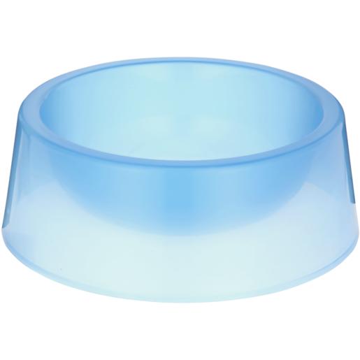 Pet Shop Blue Plastic Pet Food Bowl Small