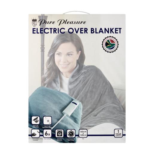 Pure Pleasure Electric Over Blanket 160cm x 120cm