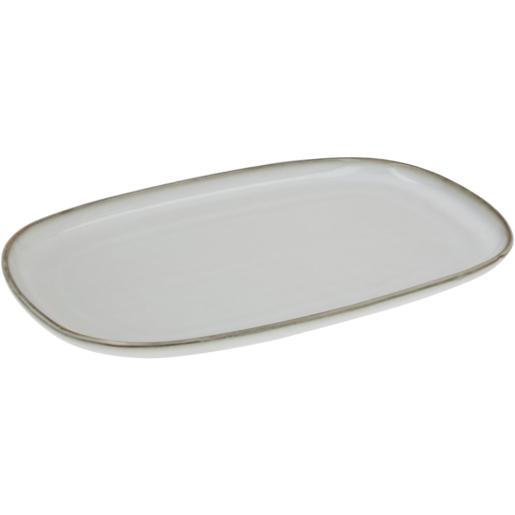 Reactive Pearl Rectangular Platter 30cm