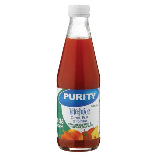 Purity Vita-Juice Carrot, Pear & Tomato Concentrated Blend 250ml