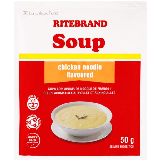 Ritebrand Chicken Noodle Flavoured Instant Soup 50g